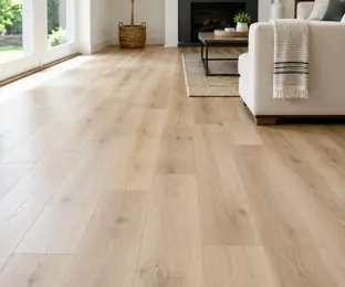 Finished laminate flooring